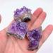 Natural Crystal Rough 1PC Natural Raw Purple Brazilian Amethyst Quartz Crystal Cluster Druzy Geode Stones Specimen Home Decoration Crafts Ornament (Color : 100-150g) - Buy Online on GoSupps.com