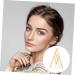 Didiseaon 1pc Second Generation Scale Printable Eyebrow Stencils Metal Stencils Makeup Tools Metal Eyebrow Ruler Diy Eyebrow Ruler Metal Dies Stainless Steel Eyebrow Pencil Make up 25x5x0.6cm Golden - Buy Online on GoSupps.com