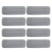 Mop for Deerma TB500 TB800 for Xiaomi for Mijia Water Spray Mop 360 Rotating Cloth Head Wooden Carbon Fiber Cloth (Color : 8 PCS)