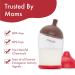 Mimijumi Get Going Anti-Colic Baby Bottle Set - 4 Oz and 8 Oz Darker Bottles for Newborns - Ideal for Baby Breastfeeding - Ages 0-12M - Buy Online on GoSupps.com