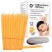 Ear candle for cleaning 12 ear candles made of natural beeswax including 6x dripping cakes for relaxing and cleaning premium quality with security filter and German instructions