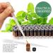 Fandamei 100 x 2 ml Brown Empty Glass Bottles for Essential Oils - Mini Glass Bottles with Orifice Reducers - Perfect for Aromatherapy Spa & Massage - 102 Pieces in 1 Pack - Buy Online on GoSupps.com