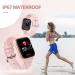 Fitness Tracker P8 Pink - Heart Rate, Blood Pressure & Sleep Monitor - Buy Online on GoSupps.com