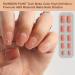 Polychrome&air Press On Nails Medium Short Squoval ABS Natural Fit Fake Nails - Glossy Nude | Reusable Manicure Glue On Nails for Women and Girls - 30PCS - Buy Online on GoSupps.com