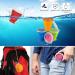 4 Pack Silicone Collapsible Travel Cup Set with Lid - Reusable Mug for Camping, Hiking & Travel - Buy Online on GoSupps.com