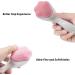 2 PC Silicone Facial Cleansing Brushes for Sensitive Skin - Manual Exfoliating and Cleansing Brush Set - Fine Bristles, Easy to Clean - Pink & Green - Buy Online on GoSupps.com