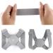 Intelligent Posture Corrector Electronic Reminder Back Support Adjustable Smart Brace Support Belt Shoulder Training Belt Rectangle Gray - Buy Online on GoSupps.com