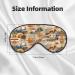 SSIMOO Sea Star Sleep Mask | Adjustable Breathable Beach Theme Eye Mask for Comfortable Sleep | International Shipping - Buy Online on GoSupps.com