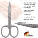 Three Swords Nail Scissors - Rustproof Straight Blade for Precise Nail Cutting | Quality Made in Germany with Synthetic Leather Case - Buy Online on GoSupps.com