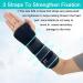 TANDCF Unisex Forearm & Wrist Support Brace | Adjustable Carpal Tunnel Splint | 9.8" Left Hand Small/Medium - Buy Online on GoSupps.com