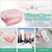 Comius Sharp Sanitary Napkin Storage Bag - 2 PCs Period Kit for School | Nylon Tampon Collect Bags for Women & Girls - Rosa - Buy Online on GoSupps.com