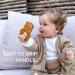 Hevea Kawan Panda Bite Ring - 100% Organic Natural Rubber Safe for Babies BPA-Free Danish Design - Buy Online on GoSupps.com