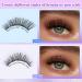 LZM Self Adhesive Eyelashes Pre-glued Eyelashes Cluster Lashes Kit with Lash Tweezers No Glue Needed Natural Self Adhesive Lashes(C9) - Buy Online on GoSupps.com