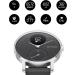 Withings Steel HR 36mm Black - Hybrid Smartwatch with GPS Heart Rate Sleep Tracking & 25-Day Battery Life - Shop Now - Buy Online on GoSupps.com