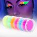 8pcs UV Body Paint Kit - Glow in the Dark Makeup Set for Halloween & Black Light Body Painting - Buy Online on GoSupps.com