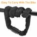 High-Security Bicycle Lock with Key - 100cm Motorcycle Chain Lock - 360 Rotatable for E-Scooter E-Bike and Children's Bikes - Durable Black Design - Buy Online on GoSupps.com