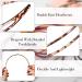 6-Piece Double Row Plastic Headband Set for Women and Girls - Non-Slip Hair Hoop Accessory in 5 Colors - Buy Online on GoSupps.com