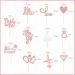 100 Pieces Rose Gold Cupcake Liners 48 Pieces Bridal Shower Cupcake Toppers Foil Cupcake Wrappers Baking Cups Wedding Engagement Cake Decorations Heart Diamond Dress Cake Topper Bridal Party Supplies - Buy Online on GoSupps.com
