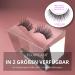 Florylash | Magnetic Eyelashes for Glamorous Look - 3D Volume Reusable Lashes (25mm Size S) | No Eyeliner Needed 3 Magnets - Buy Online on GoSupps.com