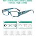 Eyekepper Spring Hinges Reading Glasses with Genuine Austrian Crystals for Women - Blue +3.00 Magnification - Buy Online on GoSupps.com