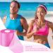 Pink & White 2 Rolls Prewrap Athletic Tape 2.75 x 30 Yards for Hair, Wrists, Elbows, Knees, Ankles - Buy Online on GoSupps.com