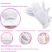 100% Cotton Eczema Gloves - 6 Pairs for Moisturizing & Bedtime, White Premium Quality for Dry & Sensitive Skin - Spa Therapy Treatment - Buy Online on GoSupps.com
