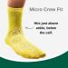 X-Large Non-Slip Hospital Socks (6 Pairs) - 360 Tread - Fall Prevention for Patients - Medical Grade Gripper Socks - Yellow - Buy Online on GoSupps.com