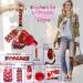 PUEZOKLY 10-Pack Keychains Kit for Girls - Personal Sirens Set | Perfect Gift for Moms & Women - Red Style - Buy Online on GoSupps.com
