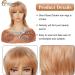 Rose Golden Blonde Pixie Cut Wig for Women - Shaggy Layered Mullet Rocker Style - Buy Online on GoSupps.com