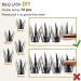 Cluster Lashes D Curl 12mm 72 Clusters | Volume Eyelash Clusters for DIY Extensions | Soft Wispy Individual Lashes | B08 D-12mm - Buy Online on GoSupps.com