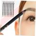 WOONEKY 16 Pcs Makeup Eyebrow Wooden Eyeliner Pencil Long Lasting Eyebrow Pencils Black - Buy Online on GoSupps.com