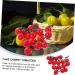 Warmhm 4pcs String Simulated Cherry Tomatoes Artificial Vegetables Artificial Vegetable Model Mini Model Fruit Faux Cherry Tomatoes Artificial Fruit Decor Child Fake Fruit Pvc Fake Food - Buy Online on GoSupps.com