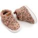 RVROVIC Baby Anti-Slip Sneakers Ankle Boots | Soft Toddler First Walkers | Newborn Crib Shoes 0-6 Months | A1 Leafbrown - Buy Online on GoSupps.com