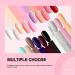 Gel Nail Polish Kit with UV Light - 7ml Gel Polish Set with Base Coat, Top Coat & Manicure Tools - Nail Lamp Included - Perfect Gift for Women - Buy Online on GoSupps.com