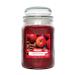 AIRPURE Large Candle Scented Apple Cinnamon Fragrance 18oz Jar 120 Hour Ornamental Candles Fill The Room with a Warm and Homey Fragrance for The Bedroom Bathroom Family Room or Office