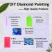 VAIIEYO 5D Diamond Painting Kit - Balloon River Full Drill Round Rhinestone Craft Canvas 12x16 - Buy Online on GoSupps.com
