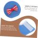 DOITOOL 4 pcs Pet for Puppy Anti-Biting Protector Collars Recovery Ring Birds Cloaks Protective 15X10X0.1cmx2pcs Blue Brownx2pcs - Buy Online on GoSupps.com
