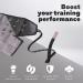 PICSIL Adjustable Wrist Straps - Premium Fabric Gym Wrist Wraps for Weightlifting - Yoga Support for Men and Women (1 Pair, Grey/Black) - Buy Online on GoSupps.com