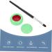 Didiseaon 3pcs Lipstick Blush Eye Shadow Eye Shadow Face Blusher Safe Blusher Flowers Ceramics Girl Red Rouge - Buy Online on GoSupps.com