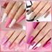 PEACECOLOR Gel Nail Kit with 36W Lamp - 20 Color Starter Set with Glossy & Matte Top Coats - Manicure Tools for DIY at Home - Buy Online on GoSupps.com