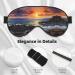 Ireland Sunset Seascape Print Eye Mask | Ultra-Soft Light-Blocking for Restful Sleep | International Shipping Available - Buy Online on GoSupps.com