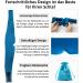 ATREEEBAG Silk Sleep Mask for Women & Men - 100% Skin-Friendly Eye Mask Adjustable Velcro Night Mask in Peacock Blue - Perfect for Home & Travel - Buy Online on GoSupps.com