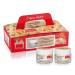 Helan Panettone - Plumping Lip Balm with Castor Oil Hyaluronic Acid and Vitamin E 13ml + Smoothing Lip Mask 13ml - Gift Set Women with Lip Scrub and Scented Lip Balm - Made in Italy Gifts for Women
