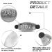 20 Pack Twist-Lock Rubber Core Weights Sinker Set - Sizes 1/16oz to 1oz (20 Pcs) - Buy Online on GoSupps.com