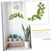 ABOOFAN 2pcs Simulation Lemon Pendant Artificial Flower Garland Fake Lemons Flower Plants Greenery Decor Floral Wreath Artificial Fruit Garland Plant Garland Plastic Summer Ring Yellow 35.00X13.00X5.00CM - Buy Online on GoSupps.com
