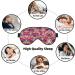 SSIMOO Blooming Flowers Soft Sleep Eye Mask - Breathable Eye Patch for Women | Perfect Travel & Relaxation Accessory - Buy Online on GoSupps.com