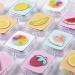Buy Infeksiya Contact Lens Container - Fruit Pattern Cosmetic Case for Travel - Kiwi White - Perfect Contact Lens Housing Set - Buy Online on GoSupps.com