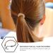 Frcolor 20pcs Ponytail Hook Elastic Bands & Hair Clips - Hair Styling Essentials in Apricot - Buy Online on GoSupps.com