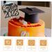 COLLBATH Graduation Cap Cake Decorations 6pcs 2023 ating diploma cupcake toppers congrats grad cake topper custom cupcake toppers graduation cupcake toppers 2023 party supplies paper cup Blue 15x14.3cm - Buy Online on GoSupps.com