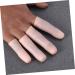 Finger Cots Set - 8 Pcs Finger Tips & Toe Sleeve Covers for Pain Relief - Beige Thin Section - Thumb and Toe Protectors Included - Buy Online on GoSupps.com